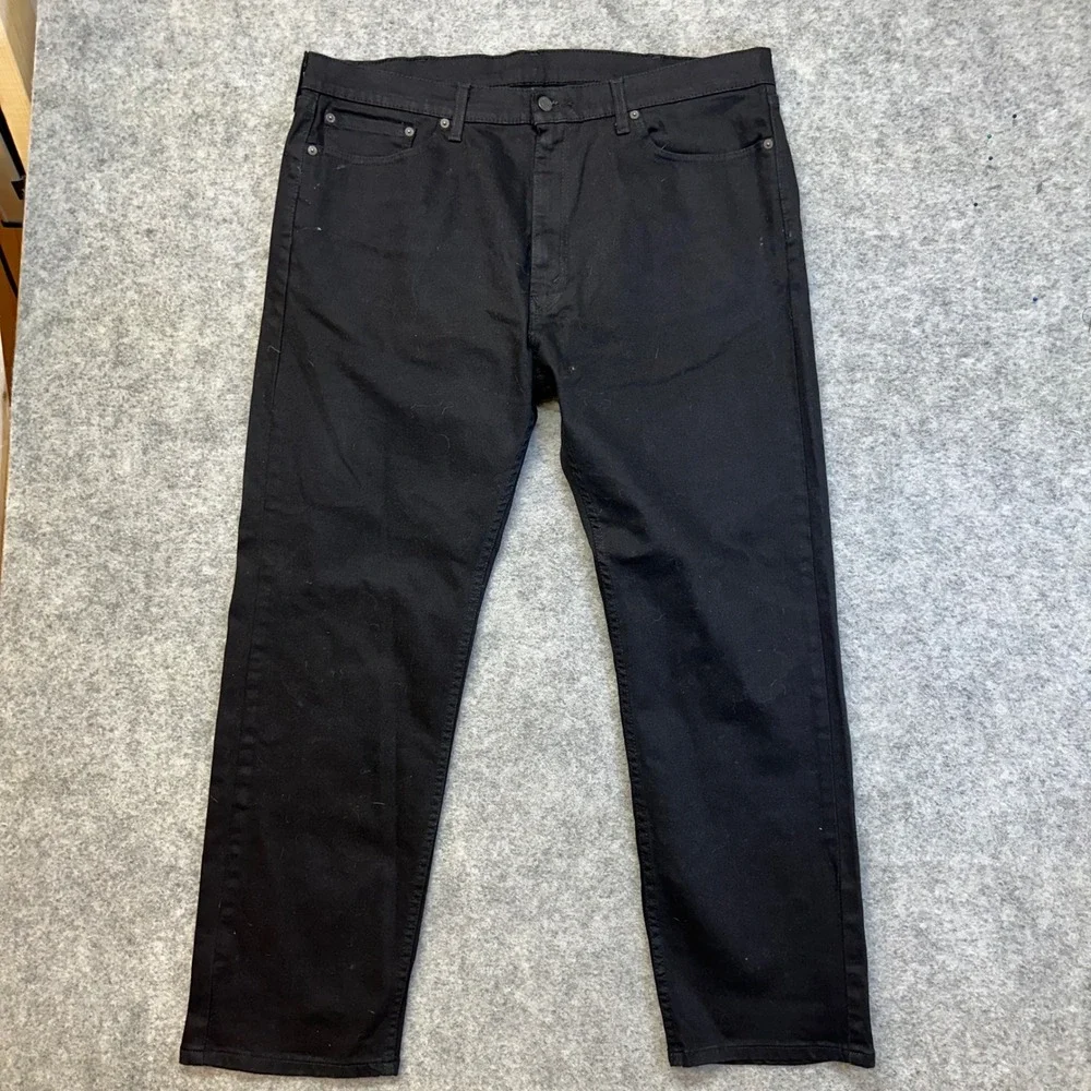 Lot of 3 Levi's 505 Straight Jeans Men's 40x30 Blue Black Work Pant Bundle